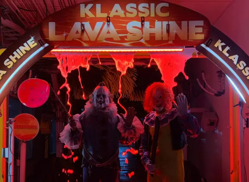 Barrie's Spooky Car Wash: Halloween Thrills Meet Clean Cars in Ontario