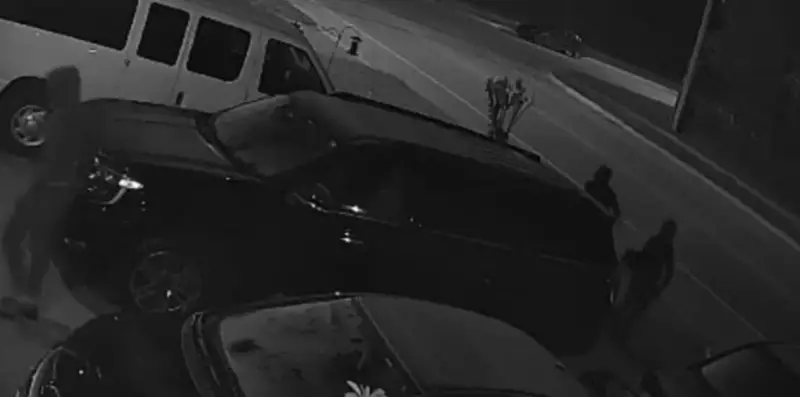 Brazen Vehicle Theft Caught on Camera in Essa Township: Suspects Filmed in Act