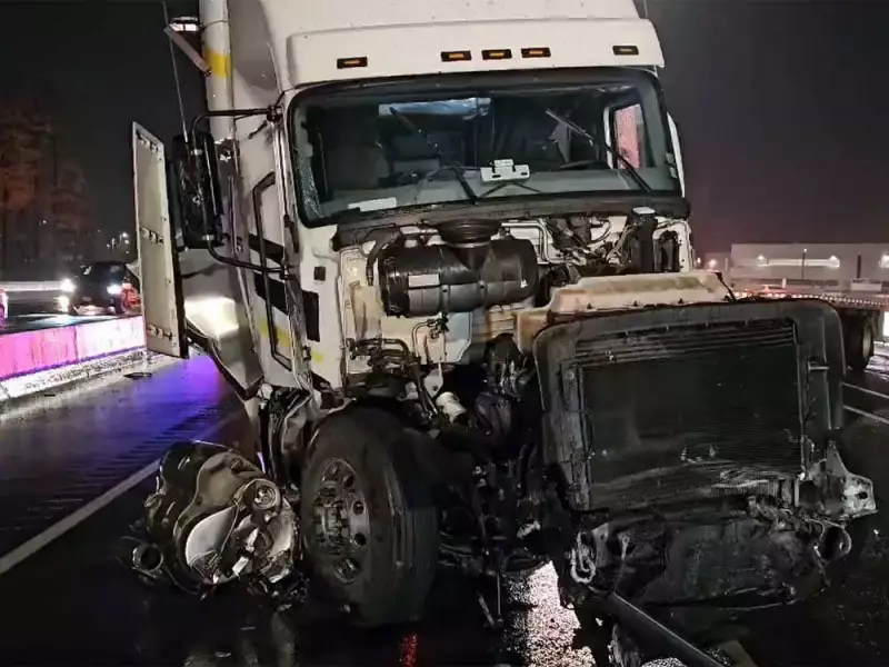 Chaos on Highway 401: Multi-Vehicle Crash Shuts Down Mississauga Lanes During Rush Hour