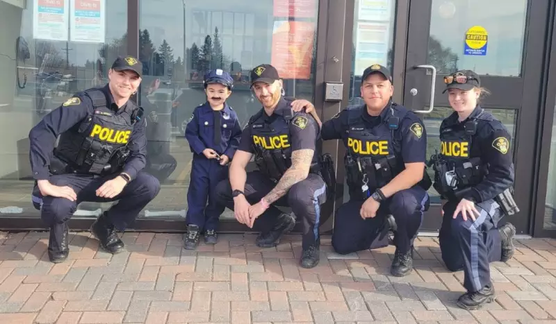 Cochrane Police Grant Six-Year-Old's Birthday Dream in Heartwarming Community Moment