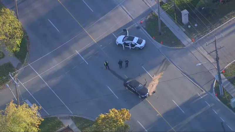 Scarborough Crash Sends Four to Hospital After Two-Vehicle Collision