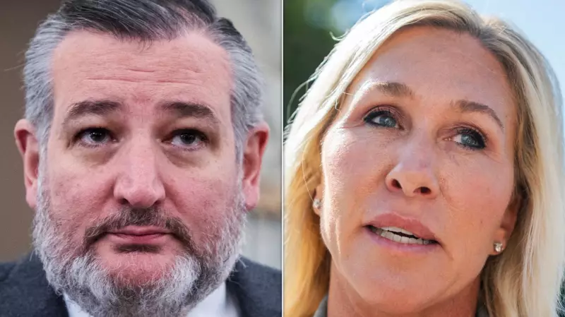 Ted Cruz Stuns Conservatives With 'Very Liberal' Praise for Marjorie Taylor Greene