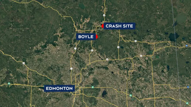 1 Dead, 2 Injured in Multi-Semi Crash in Northern Alberta