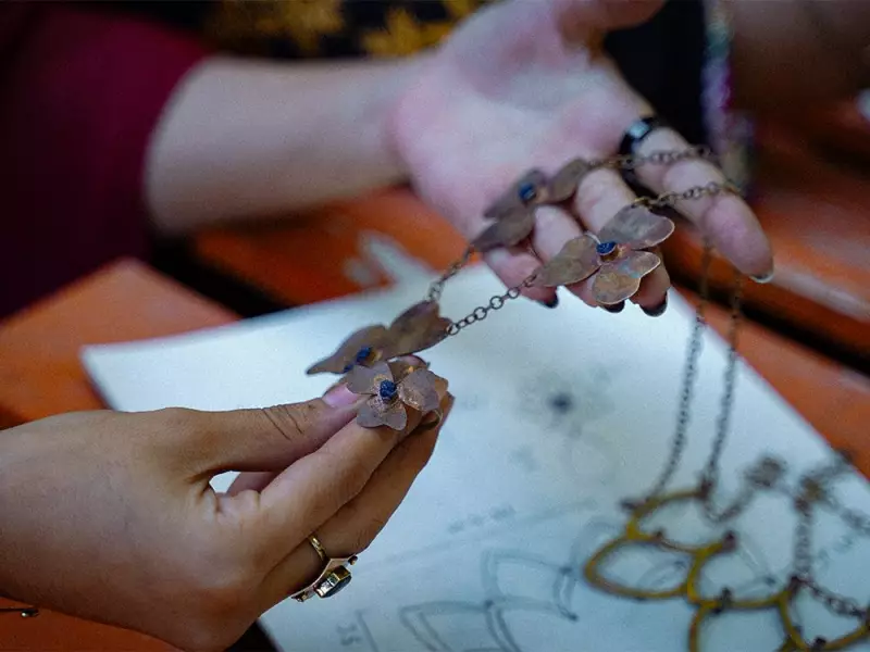 Afghan Women Forge New Lives Through Jewelry Craft in Mountain Workshop