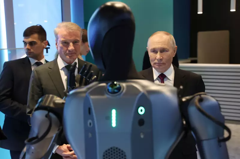 AI Robot Dances for Putin Days After Another Russian Robot Fails