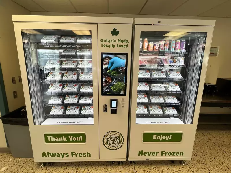 AI Vending Machines Deliver Fresh Meals at Windsor Regional Hospital