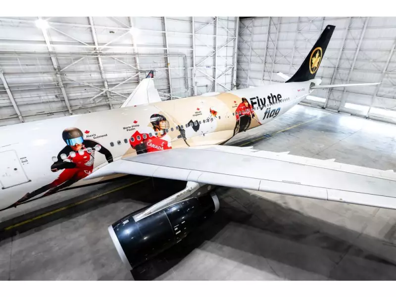 Air Canada Unveils Special Olympic Livery for Milano Cortina 2026