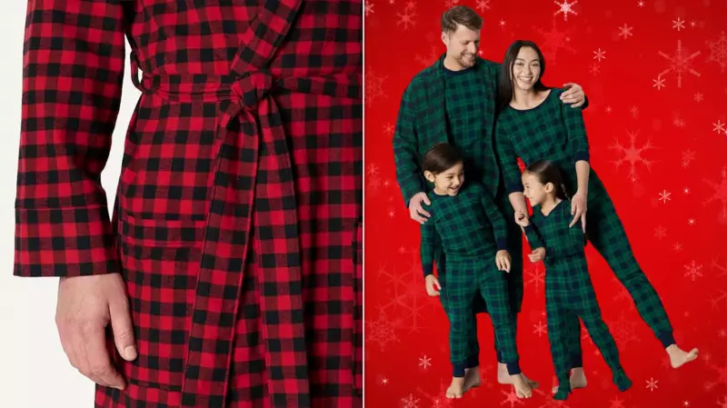 Amazon's Holiday Flannel Pajama Set: 44% Off Lightning Deal