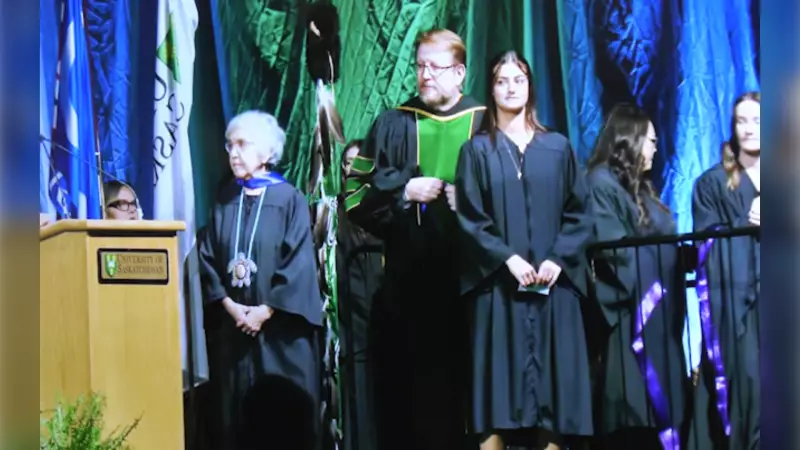 At 87, Sask. Residential School Survivor Achieves University Degree