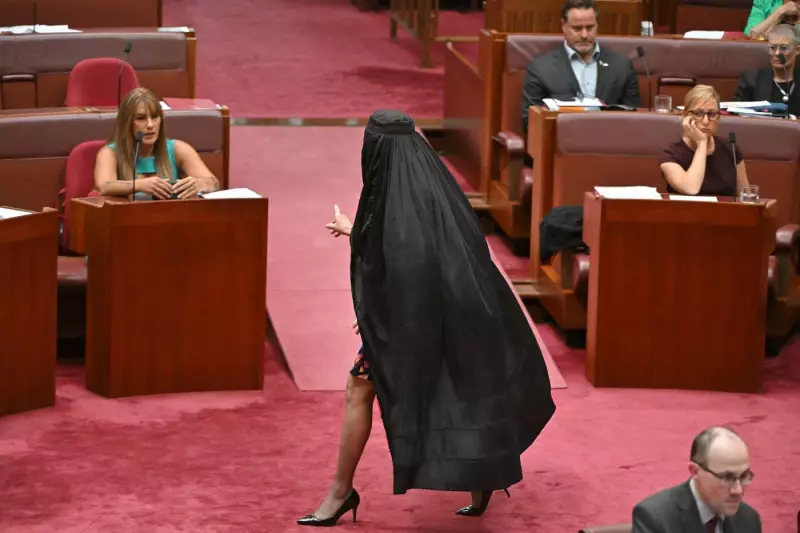 Australian Senator Hanson Suspended for Burqa Protest in Parliament