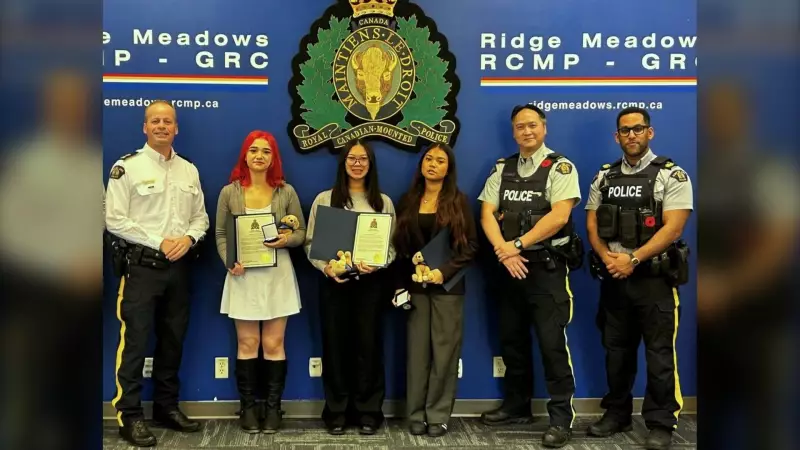 BC Youth Honoured with Prestigious RCMP Award for Heroic Actions During Crisis