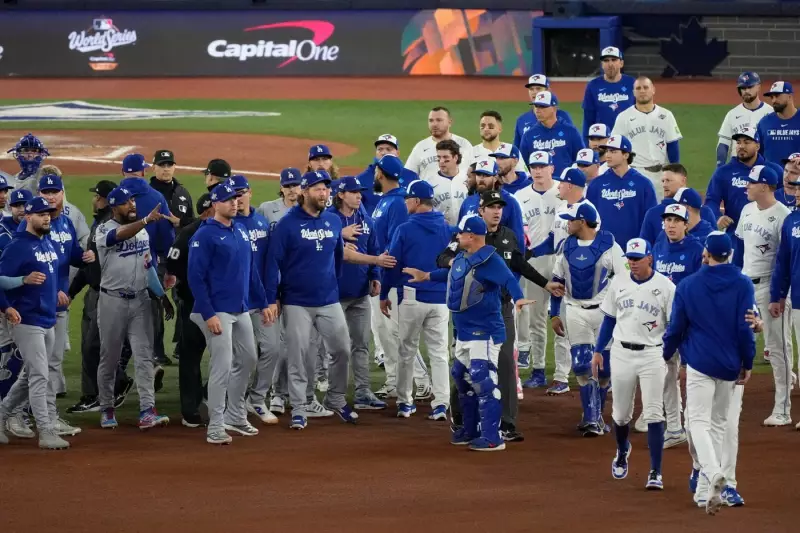 Benches Clear in World Series Game 7: Blue Jays and Dodgers Clash in Tense Championship Finale
