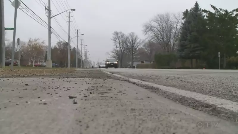 Cabana Road East in Windsor Faces Shoulder Restrictions