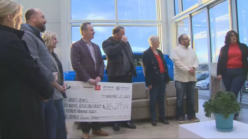 Calgary Charities Receive $265K Surprise Donation from Dealerships