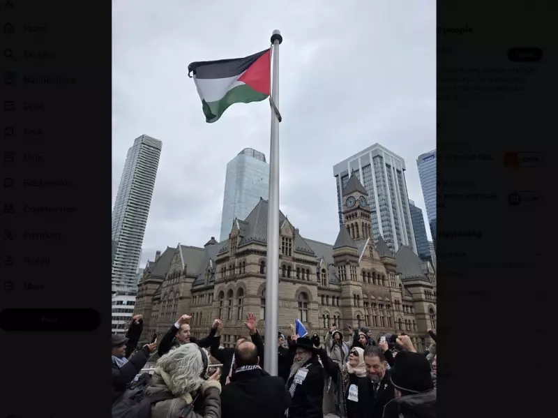 Canadian Cities Raise Palestinian Flag, Sparking National Debate