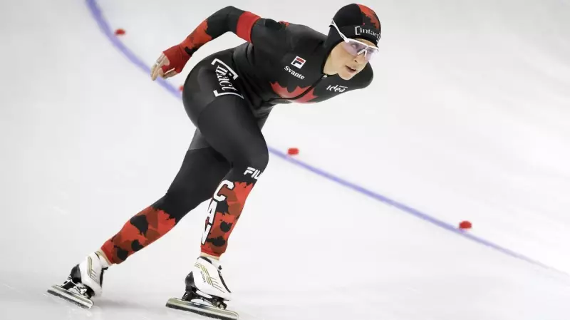 Canadian Speed Skaters Shine with Gold and Bronze at Calgary World Cup