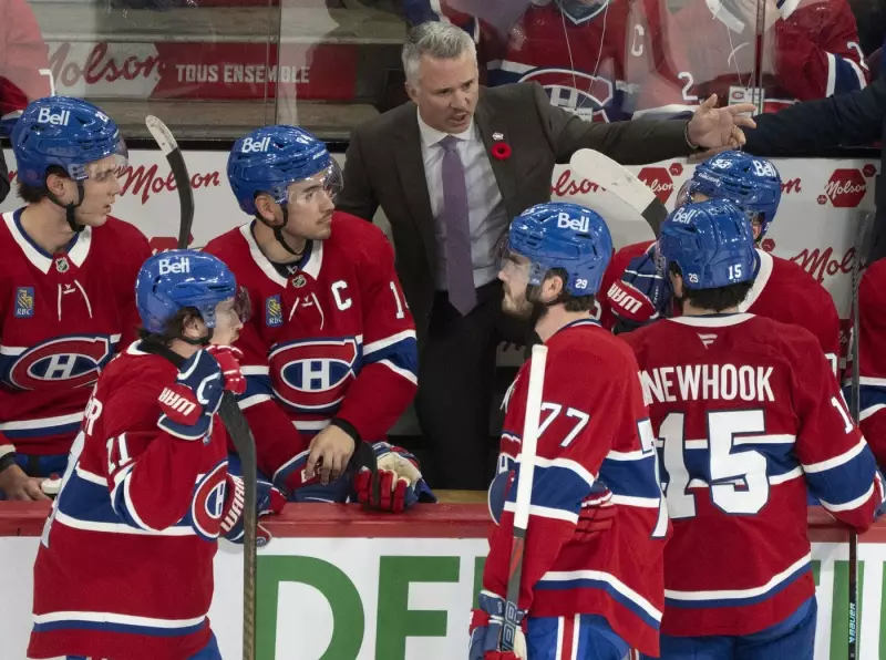 Canadiens' Goalie Crisis Peaks as Coach St. Louis Admits Team Regression
