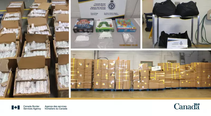 CBSA Thwarts Drug and Gun Smuggling in Sarnia: Two Major Attempts Foiled