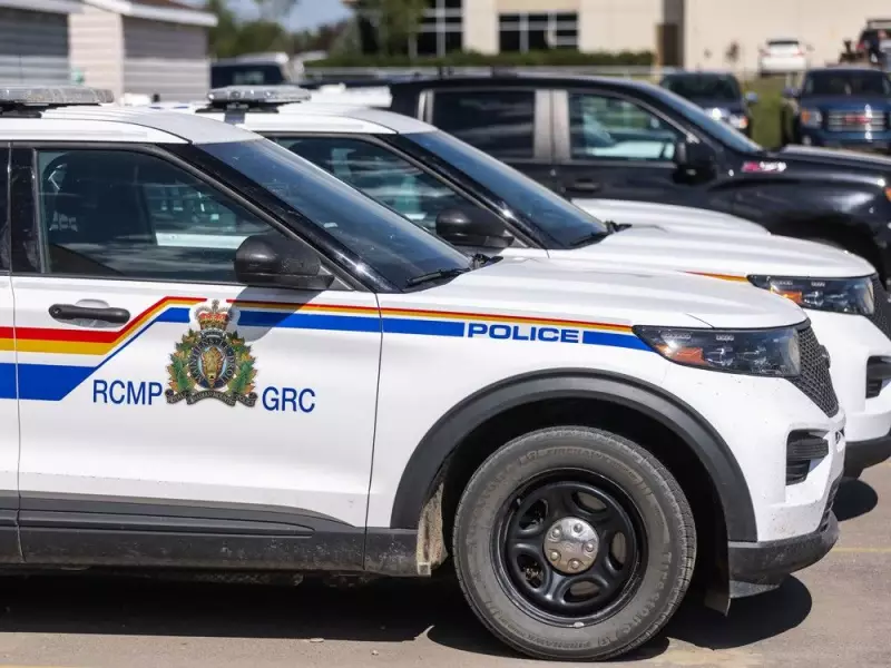 Central Alberta RCMP Nab Suspect Caught Snoozing in Stolen Vehicle