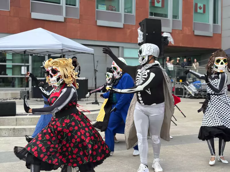 Downtown Kitchener Comes Alive with Vibrant Day of the Dead Celebration