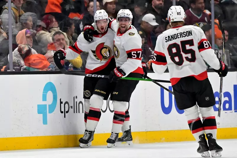 Drake Batherson's Deflection Seals Senators' 3-2 Victory Over Ducks