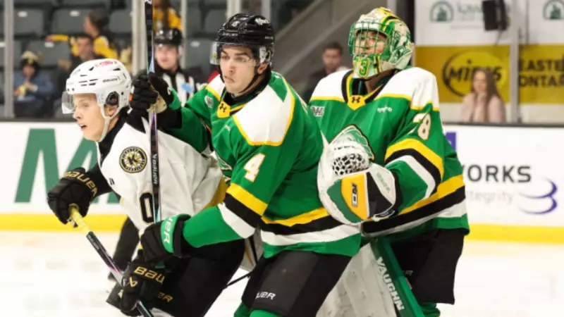 Easton Cowan Dominates as London Knights Crush Kingston Frontenacs 6-1 in Electrifying OHL Showdown