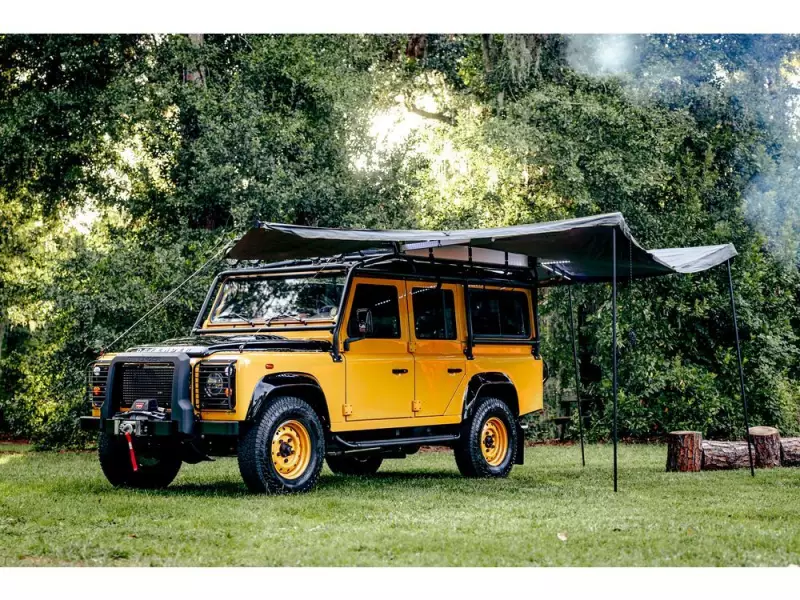 ECD Autodesign Revives Classic Defender 110 as Modern Camel Trophy Tribute