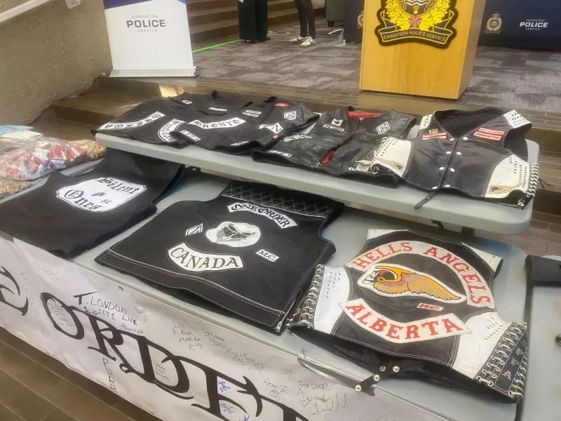Edmonton Police Arrest Motorcycle Gang Members in Major Weapons Bust