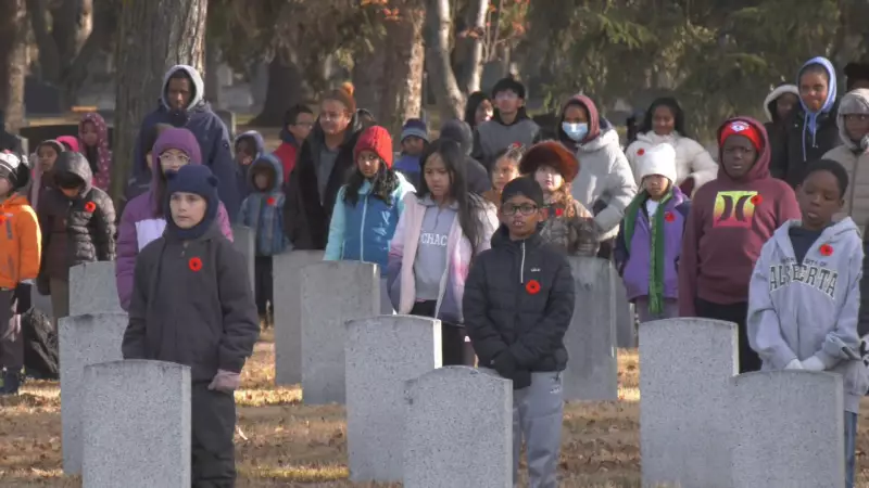 Edmonton Youth Honour Veterans with Powerful Remembrance Event: 'Our Freedom Was Earned'
