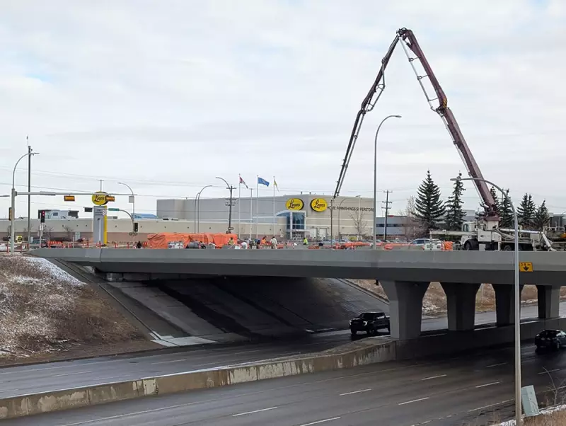 Edmonton's 50 Street Bridge Opens Early, Easing Whitemud Drive Traffic