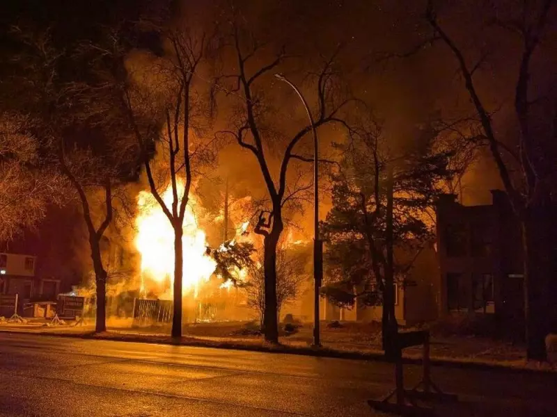 Edmonton's Infill Fire Crisis: Police Hunt Suspected Arsonist Targeting New Construction