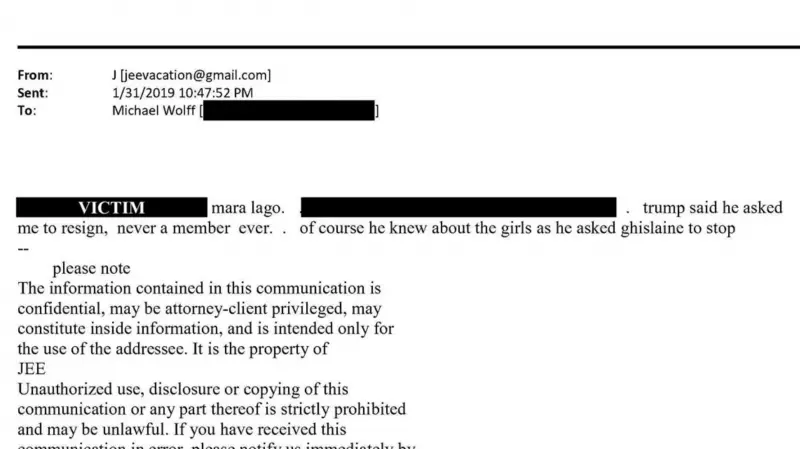 Epstein Emails Reveal Trump Knew About Crimes, House Committee Says