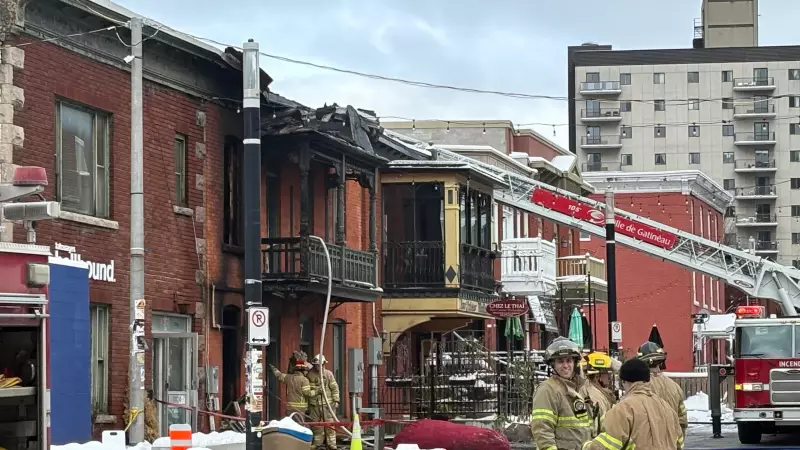 Fire Damages Commercial Building in Old Hull District