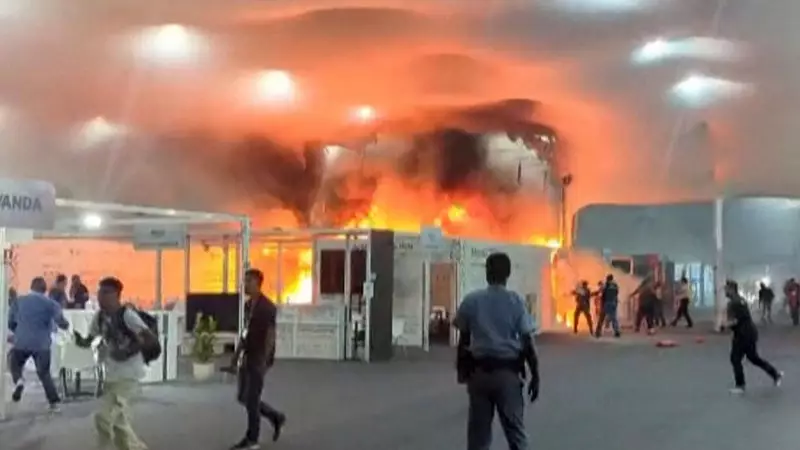 Fire Evacuates UN Climate Conference in Brazil - Video Shows Panic