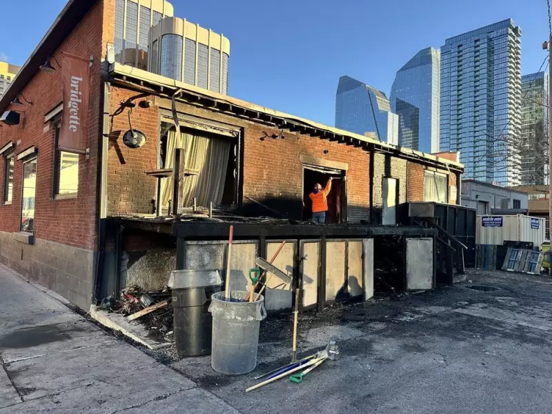 Flames Engulf Popular Calgary Bar: Bridgette Bar Temporarily Closed After Overnight Blaze