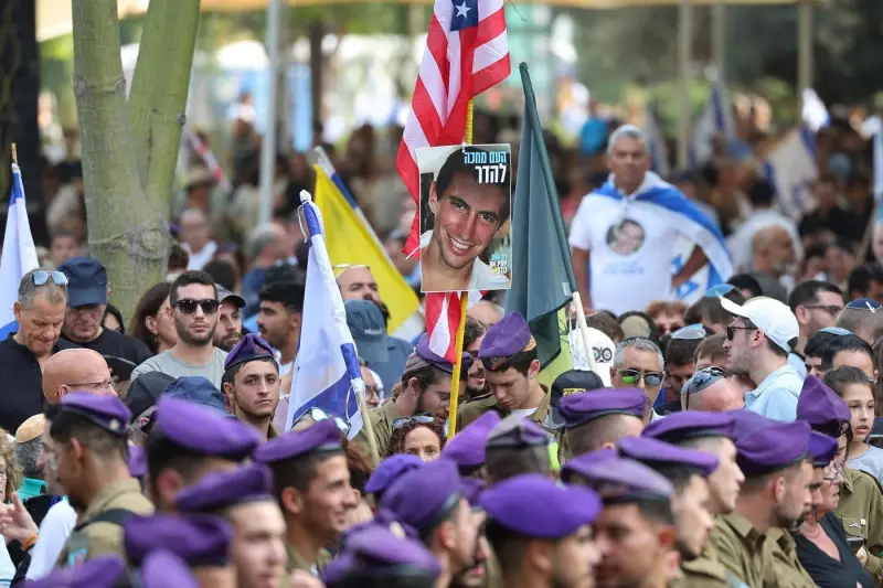 Hadar Goldin's Funeral Draws Thousands After 11-Year Gaza Captivity