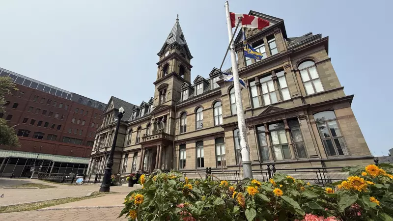 Halifax City Truck Nearly Hits Pedestrian in Shocking Video Footage