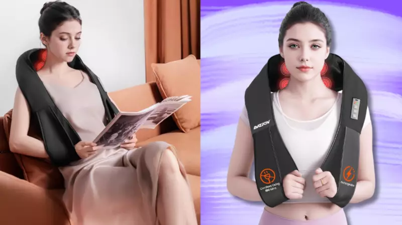 Heated Shiatsu Massager Under $40: Amazon Deal Eases Muscle Pain