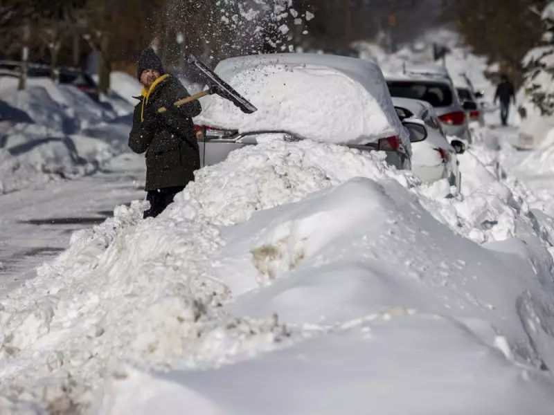 Heavy Snowfall to Hit Areas North of Toronto: 30-50 cm Expected