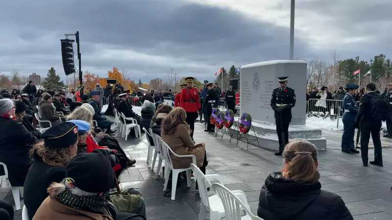 Hundreds Gather at Ottawa's National Military Cemetery for Remembrance Day 2025