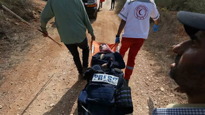 Israeli Settlers Attack Palestinian Harvest, Injure Reuters Journalists