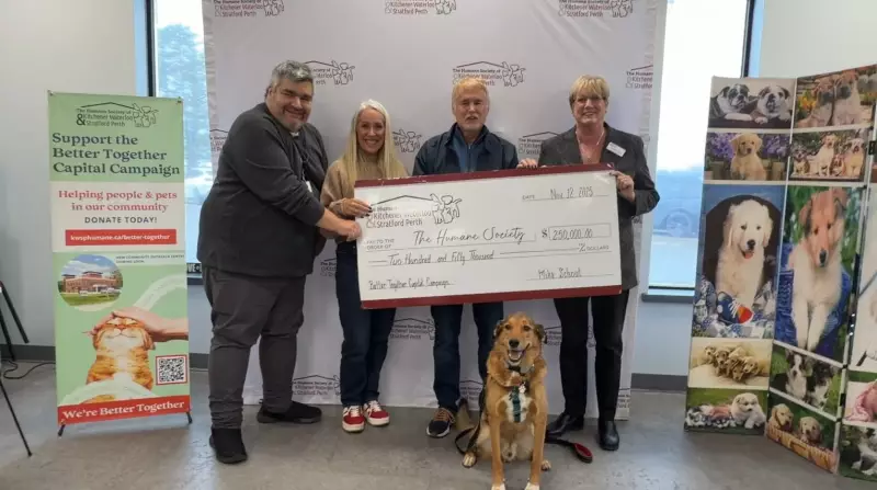 Kitchener Man's $250K Donation Transforms Local Humane Society