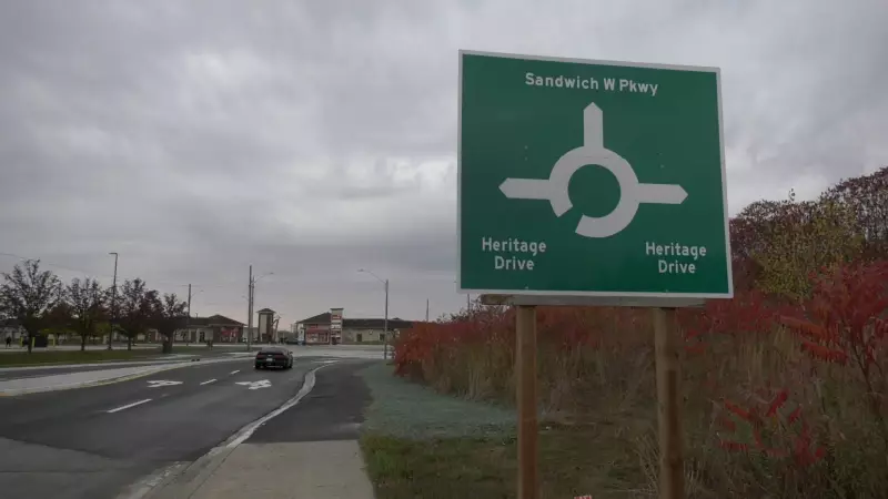 LaSalle's New Roundabout Opens at Sandwich West Parkway and Heritage Drive