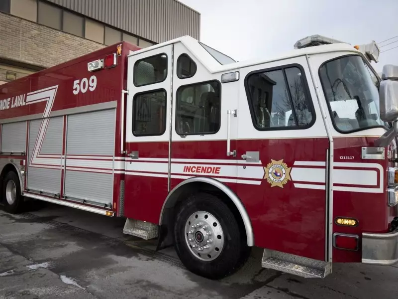 Major Fire Destroys Laval Auto Recycling Centre, Burns for Hours