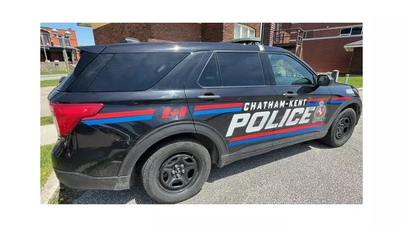Man Charged After Striking Police Cruiser with Fist in Chatham-Kent