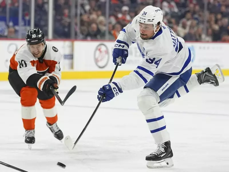 Maple Leafs Ground High-Flying Flyers, Cap Road Trip With Gritty Victory