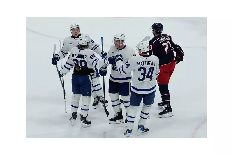 Maple Leafs Snap Skid with 2-1 OT Win in Columbus as Key Players Return