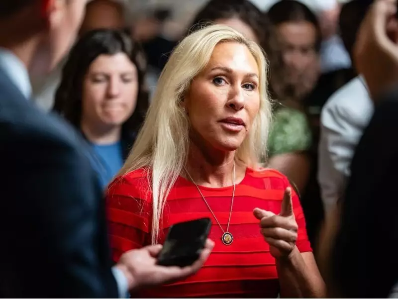 Marjorie Taylor Greene Claims Trump's 'Traitor' Label Puts Her Life in Danger