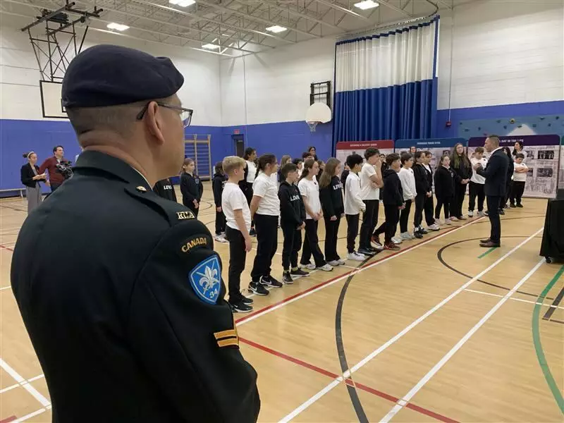 Montreal Students Get Immersive Military History Lesson Ahead of Remembrance Day