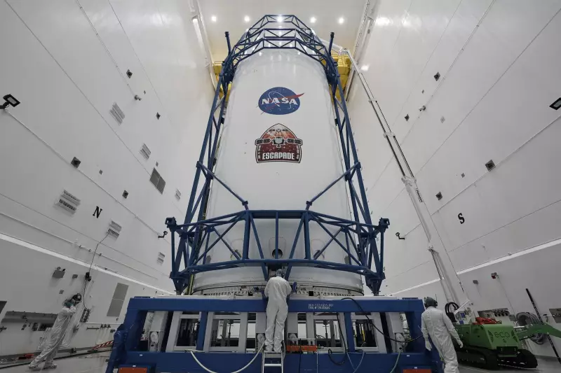 NASA's EscaPADE Mission Begins Winding Journey to Mars Orbit